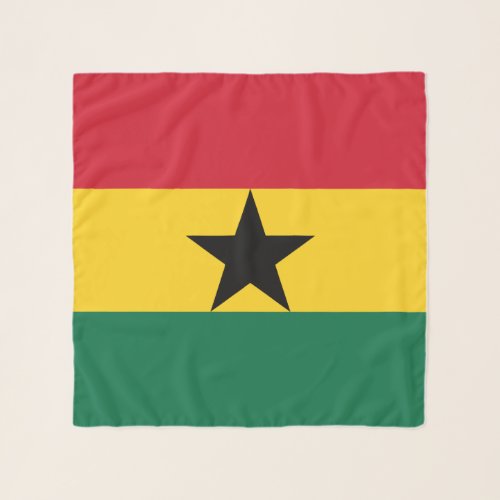 Ghana Flag Scarf