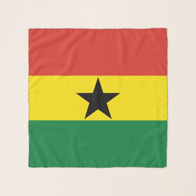 Ghana flag scarf (Front)