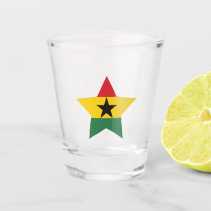 Ghana Flag Shot Glass