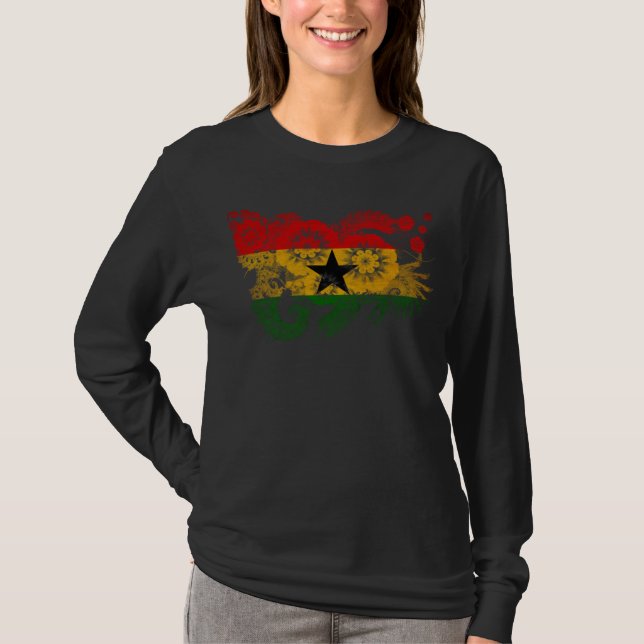 Ghana Flag T-Shirt (Front)