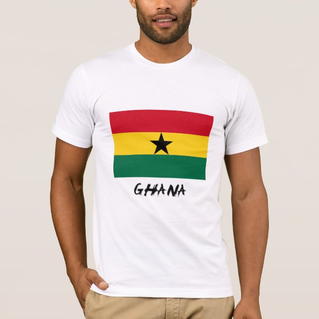 Ghana Flag T-Shirt (Front)
