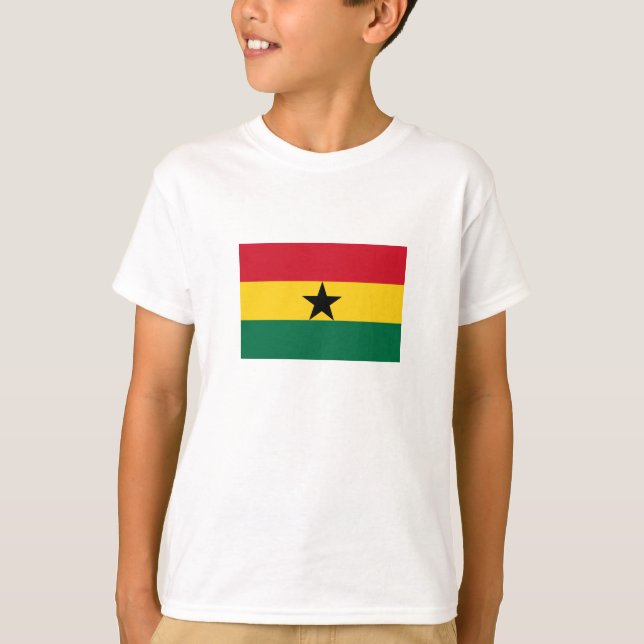 Ghana Flag T-Shirt (Front)