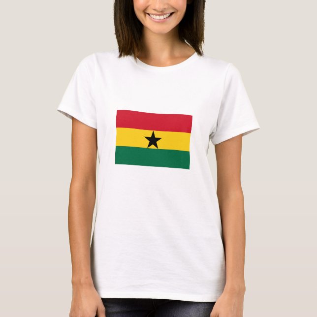 Ghana Flag T-Shirt (Front)
