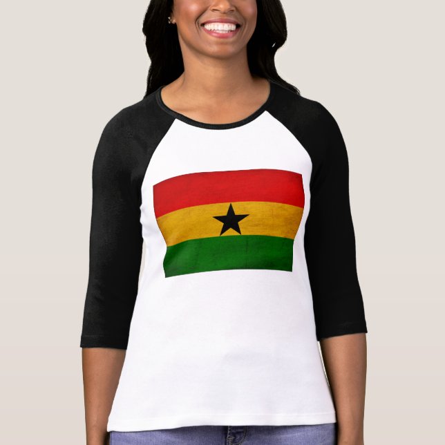 Ghana Flag T-Shirt (Front)