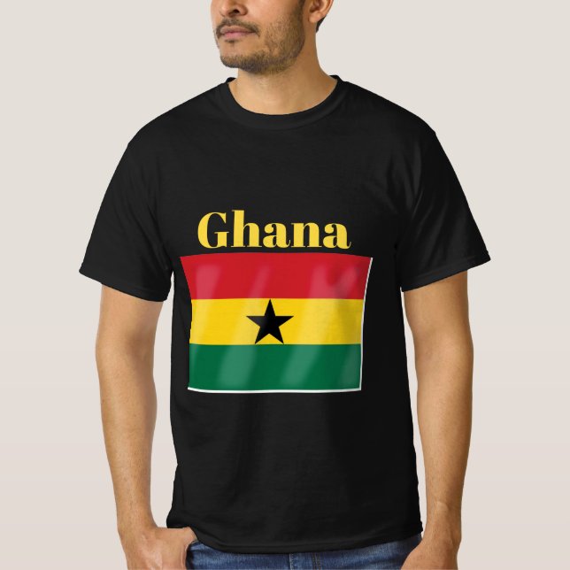 Ghana Flag T-Shirt (Front)