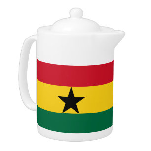 Ghana Flag Teapot