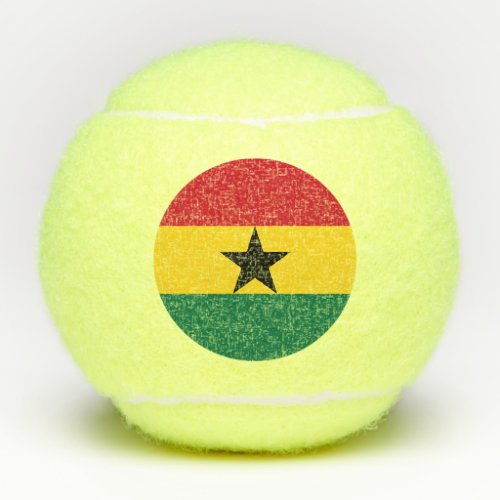 Ghana Flag Tennis Balls