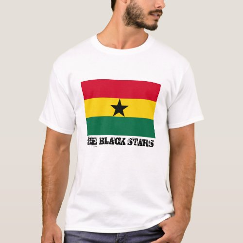 Ghana Flag The Black Stars T_Shirt