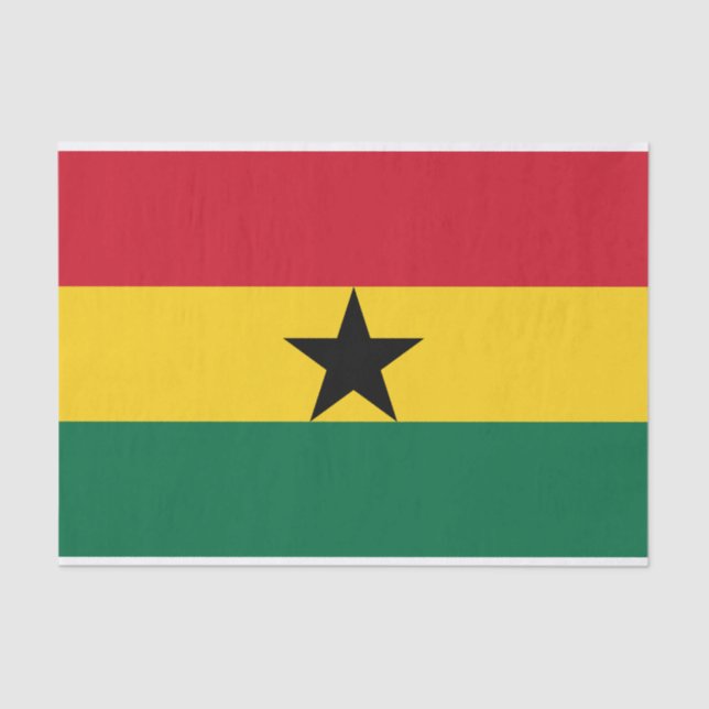 Ghana Flag Tissue Paper (Front)