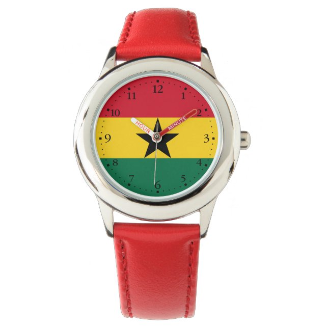 Ghana Flag Watch (Front)