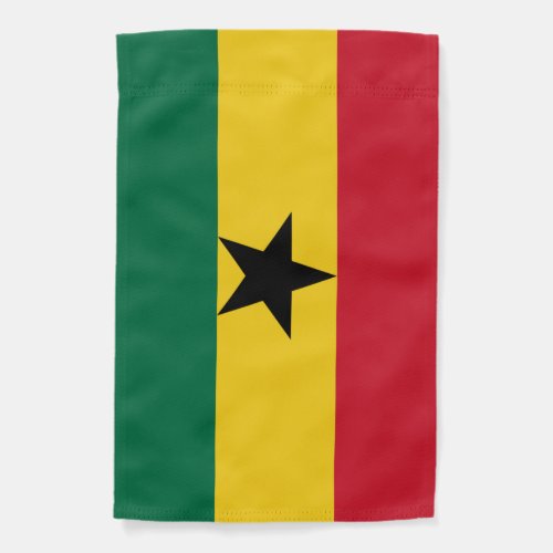 Ghana flag Weatherproof Personalized Garden Flag