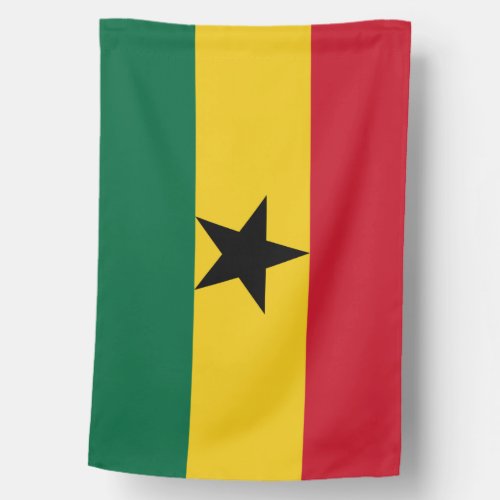 Ghana flag Weatherproof Personalized House Flag