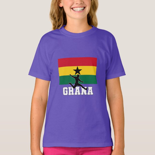 Ghana Football Soccer National Team T-Shirt (Front)