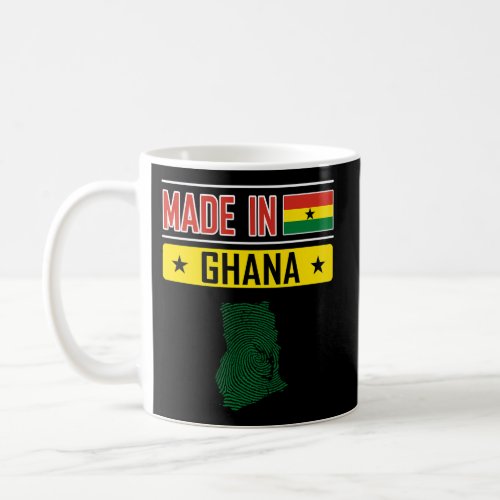 Ghana Ghana Map Flag Of Ghana Coffee Mug