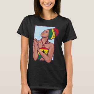 Ghana Ghanaian Flag Africa Proud Princess Queen Me T-Shirt