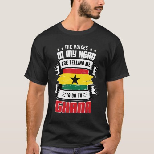 Ghana In My Head T_Shirt
