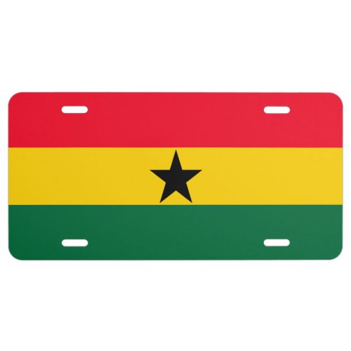 Ghana License Plate