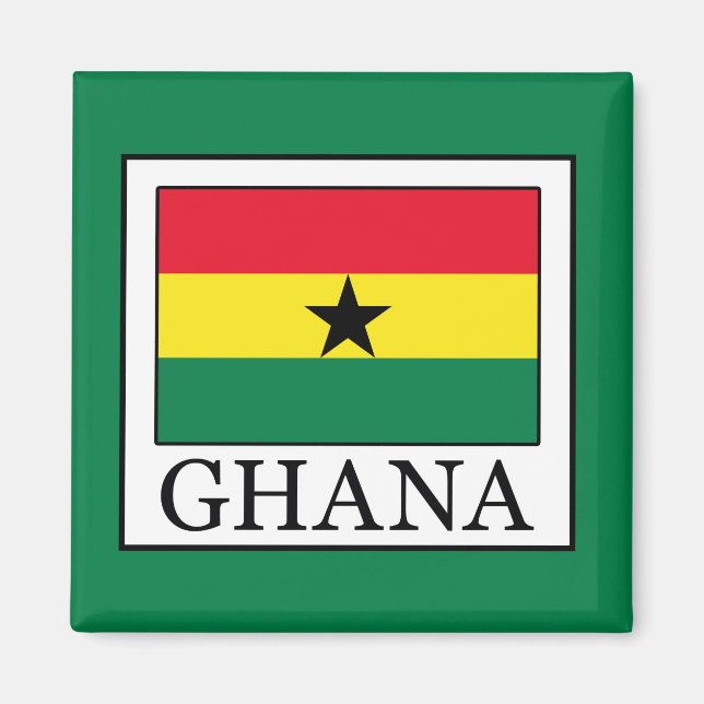 Ghana Magnet (Front)