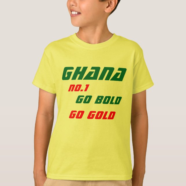 Ghana Olympics t-shirts (Front)