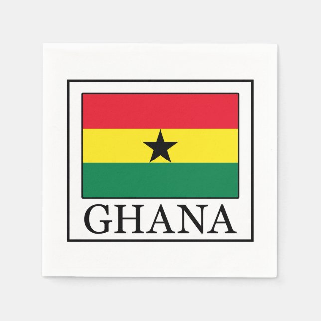 Ghana Paper Napkins (Front)