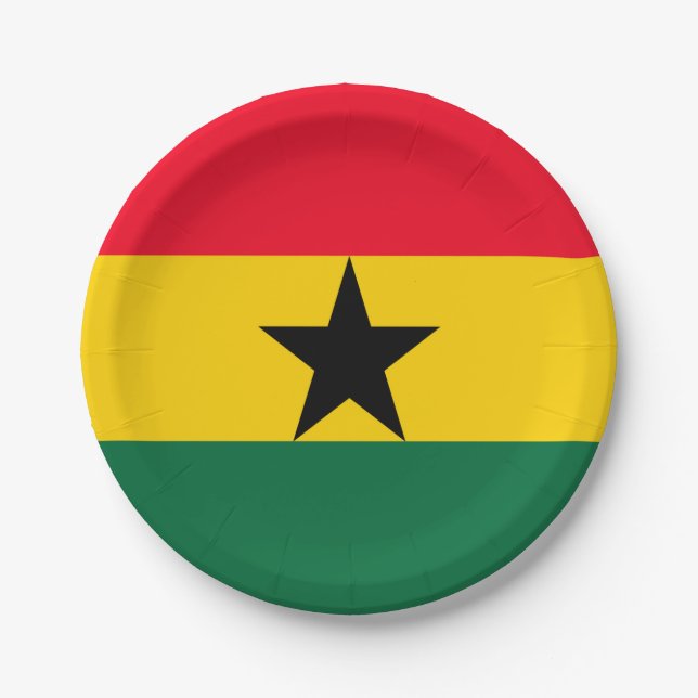 Ghana Paper Plates (Front)