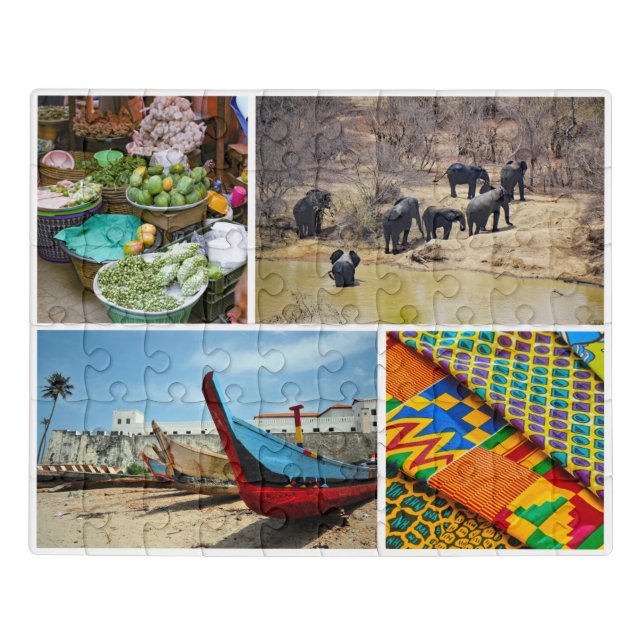Ghana Photo Puzzle (Puzzle Horizontal)