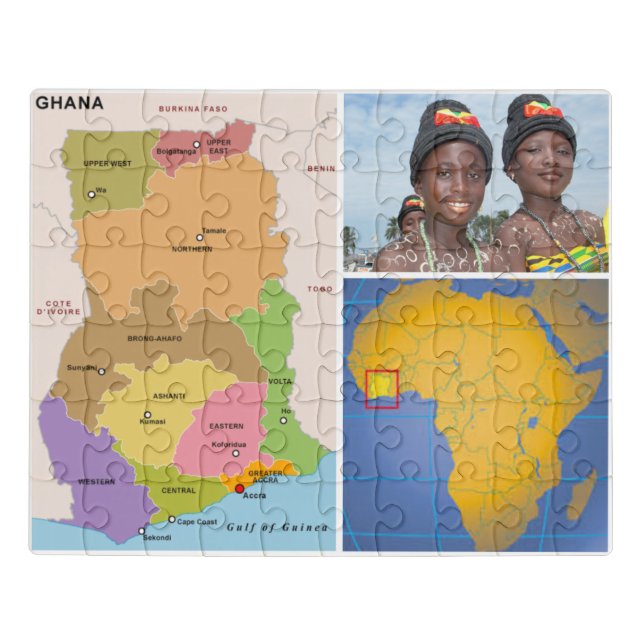 Ghana Photo Puzzle (Puzzle Horizontal)