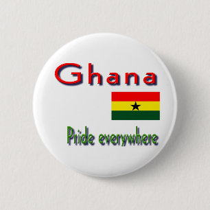 Ghana Pinback Button