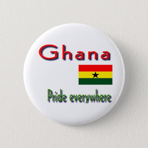 Ghana Pinback Button