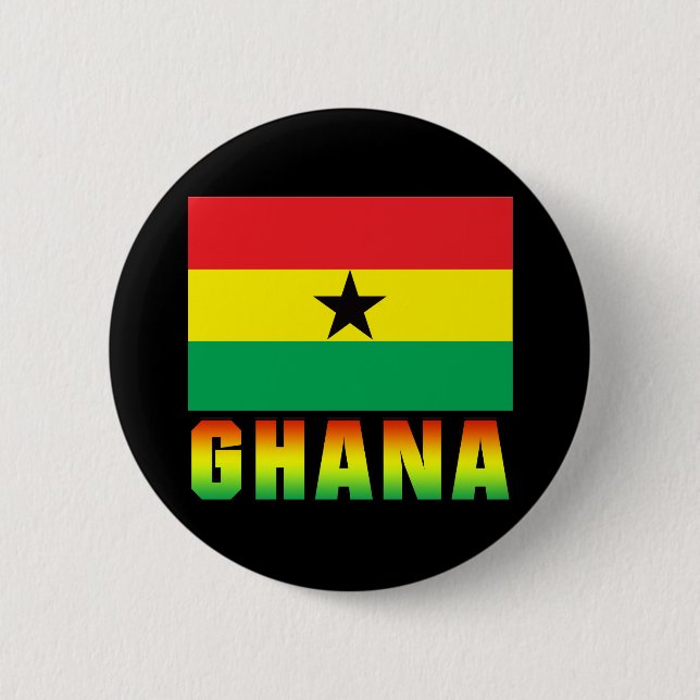 Ghana Pinback Button (Front)