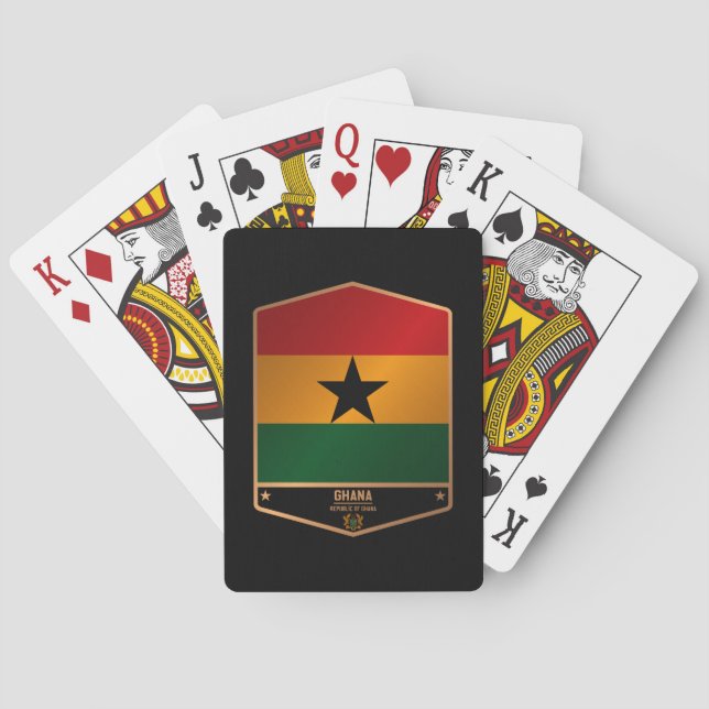 Ghana Poker Cards (Back)