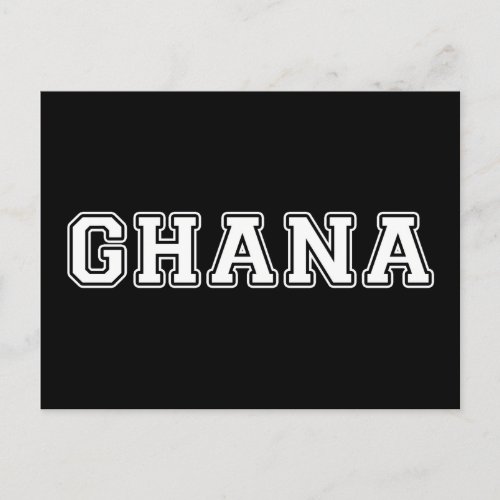 Ghana Postcard