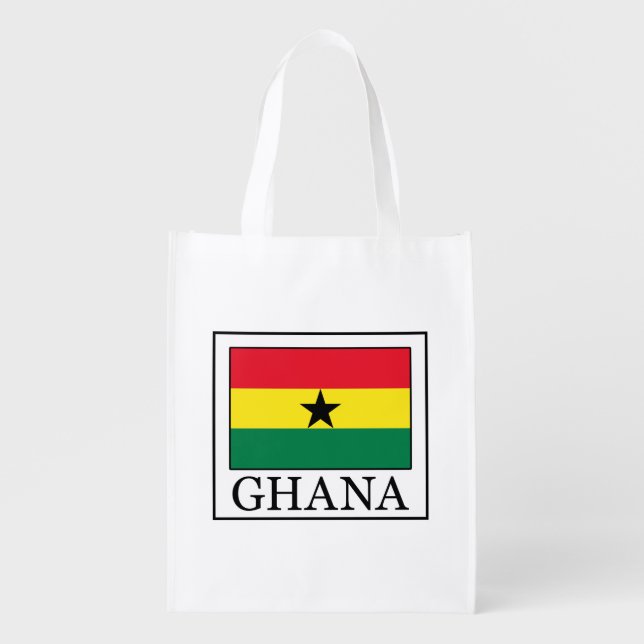 Ghana Reusable Grocery Bag (Front)