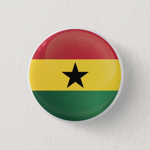 Ghana  Round Icon Flag  Button