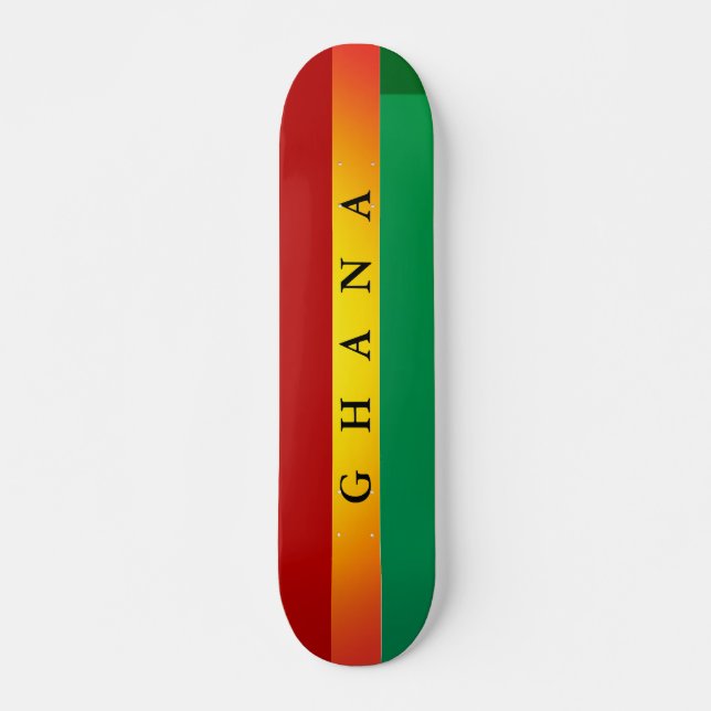Ghana Skateboard Deck (Front)