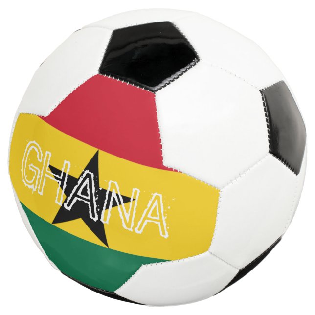 ghana soccer ball (Three Quarter)