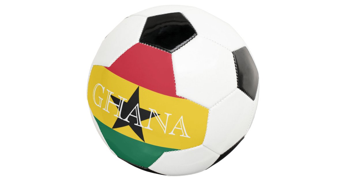 Ghana Soccer Child Jersey- Yellow/Ghanaian Flag Colors