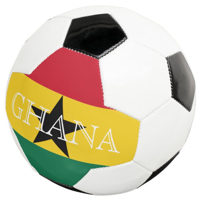 ghana soccer ball (Three Quarter)