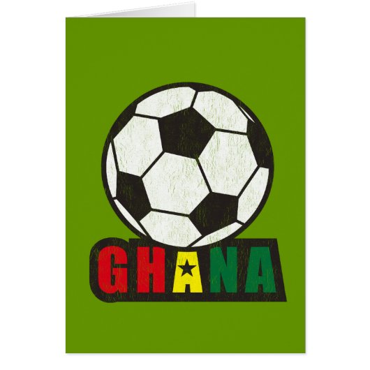 Ghana Soccer Cards (Front)