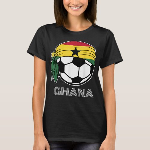 Ghana Soccer Jersey  Supporters Kit Ghanaian Footb T_Shirt