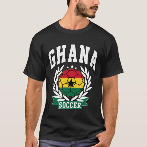 Ghana Soccer T_Shirt
