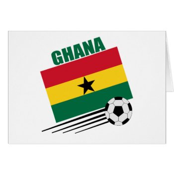 Ghana Soccer Team by worldwidesoccer at Zazzle