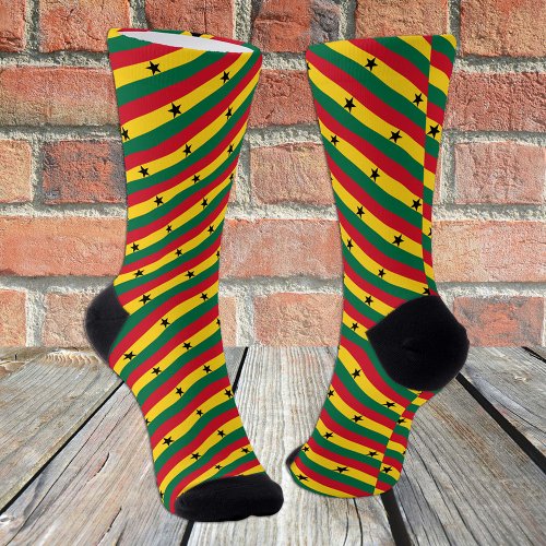 Ghana Socks patriotic fashion Ghanaian Flag Socks