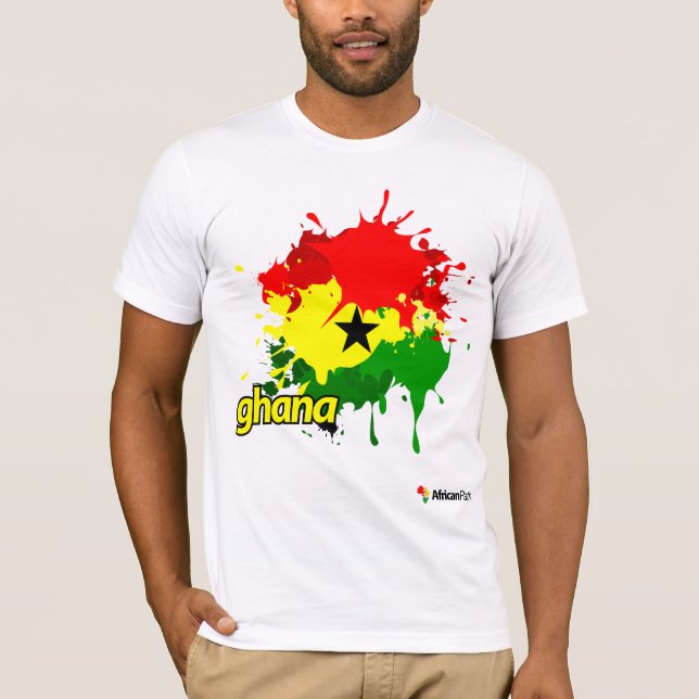 Ghana Splash T-Shirt (Front)