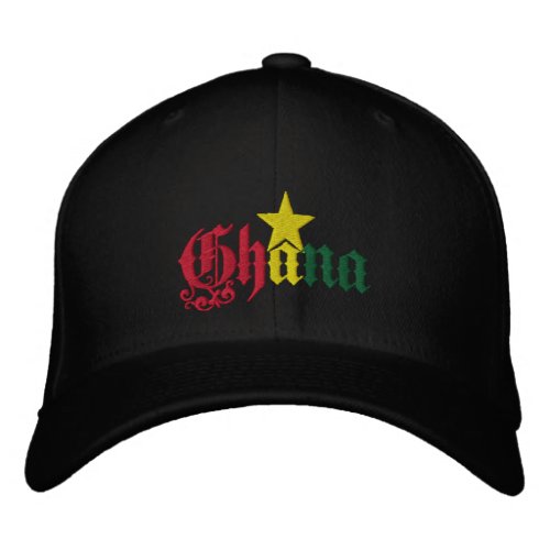 Ghana Star flag of Ghana Ghanian cap