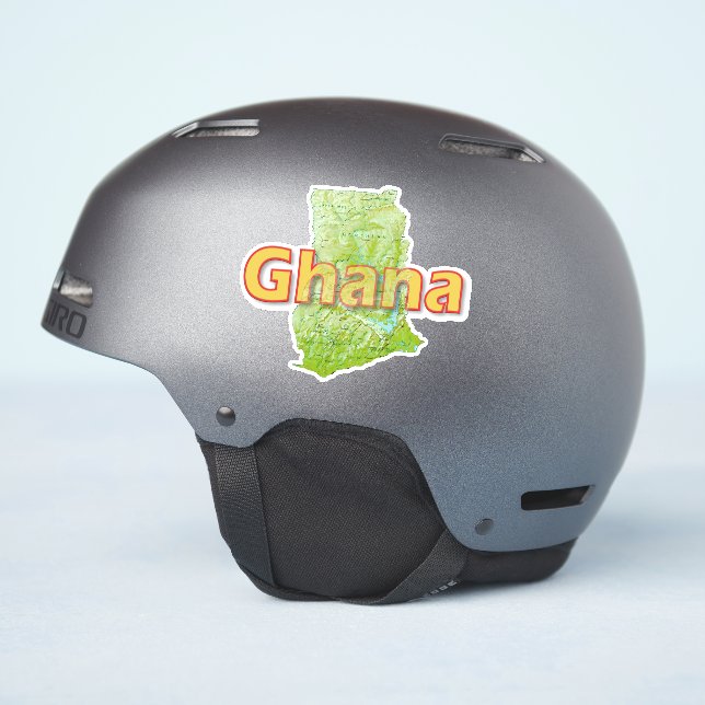 Ghana Sticker (Helmet Side)