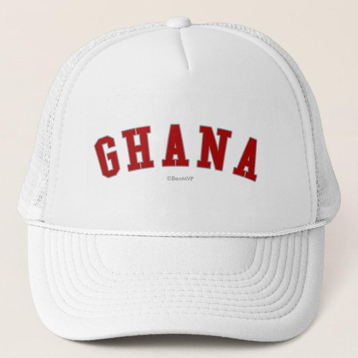 Ghana Trucker Hat