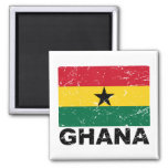 Ghana Vintage Flag Magnet at Zazzle