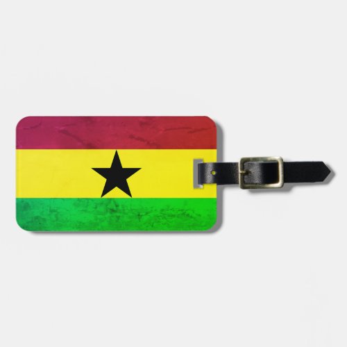 Ghana West Africa Flag Luggage Tag