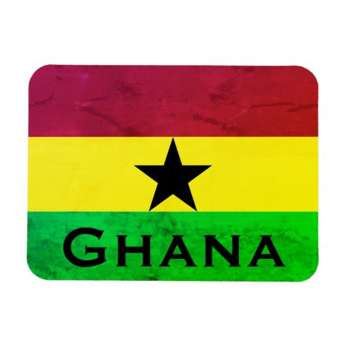 Ghana West Africa Flag Magnet